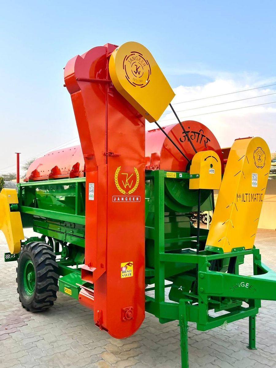 Multimatic thresher, rear three-quarter view